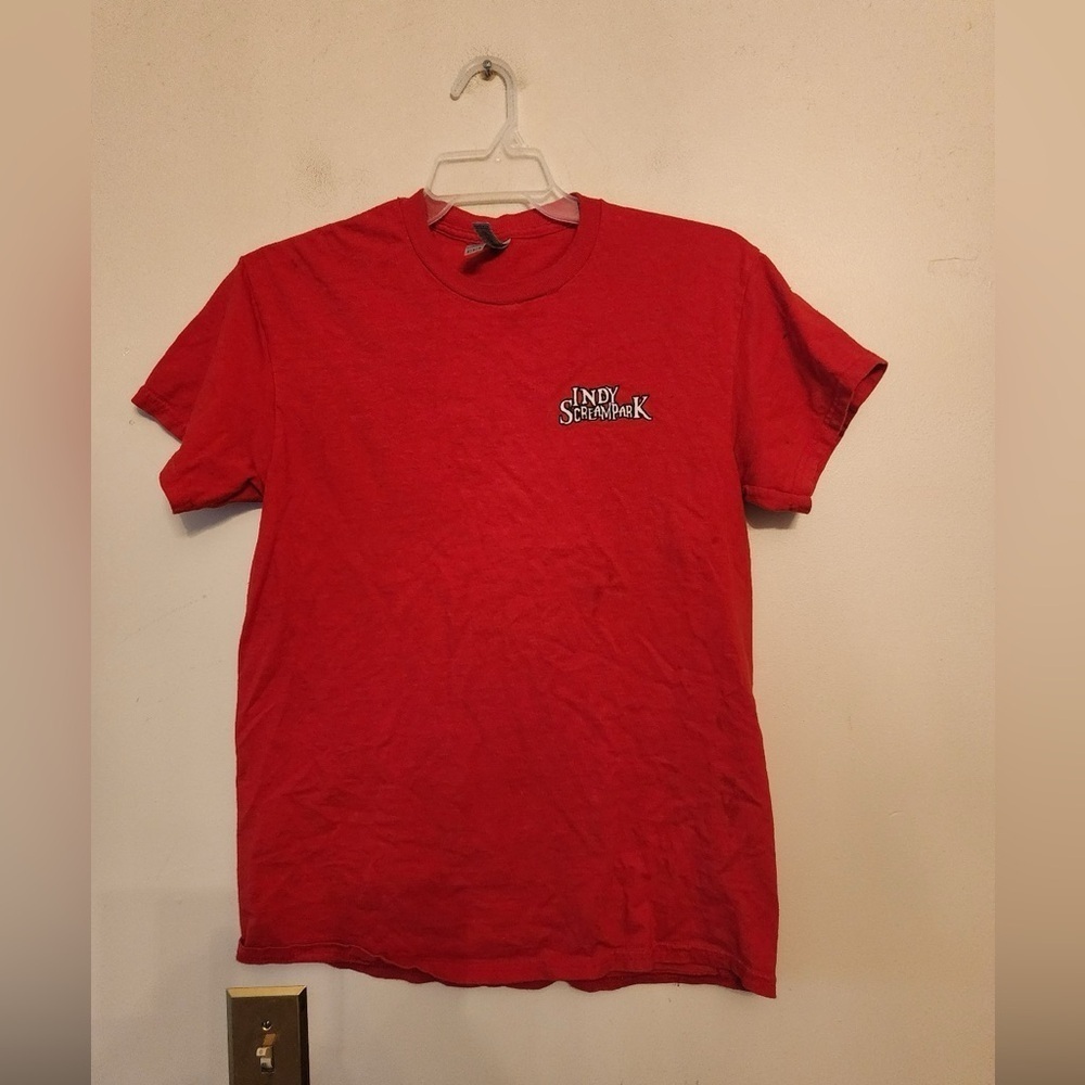 Indy Scream Park red T-Shirt size mens medium